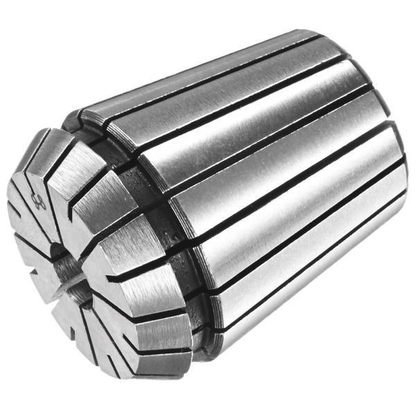 M METERXITY ER32スプリングコレット 40Cr鋼スプリングコレットチャック9mmクランピング直径CNC彫刻機/旋盤フライス盤用 シルバー