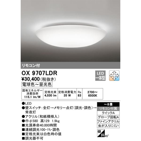 ODELIC（オーデリック） 安心のメーカー保証 オーデリック照明器具