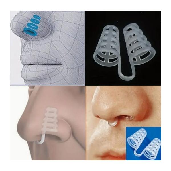 鼻腔のスペースを確保するいびき防止グッズです水洗いできるので衛生的。
