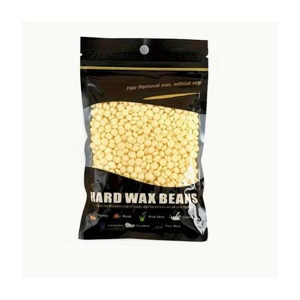 脱毛に最適のつぶ状ハードワックスですGOSSOなどの鼻毛ワックスの補充にサロン用ハードワックスの補充に自宅用ハードワックスの補充に一粒の大きさ 直径 約7ミリ使用方法:耐熱容器または紙カップに5g程度入れて電子レンジで加熱して使用ください（...