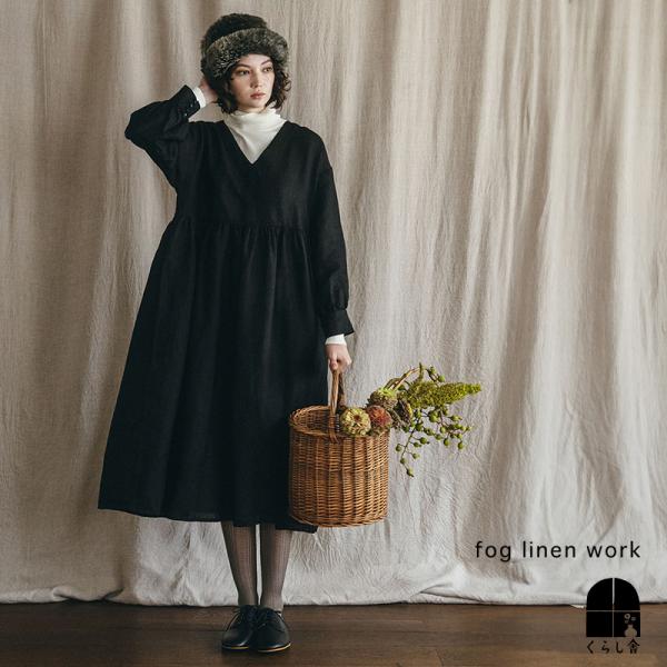 極美品！　itoさん　黒リネン ワンピース　ロング丈　オケージョンにも 極美品！ itoさん 黒リネン ワンピース ロング丈 オケージョンにも