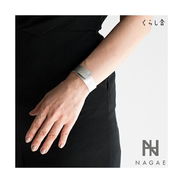 NAGAE+ ナガエプリュス ブレスレット シルバー 20mm幅 TINBREATH 20mm