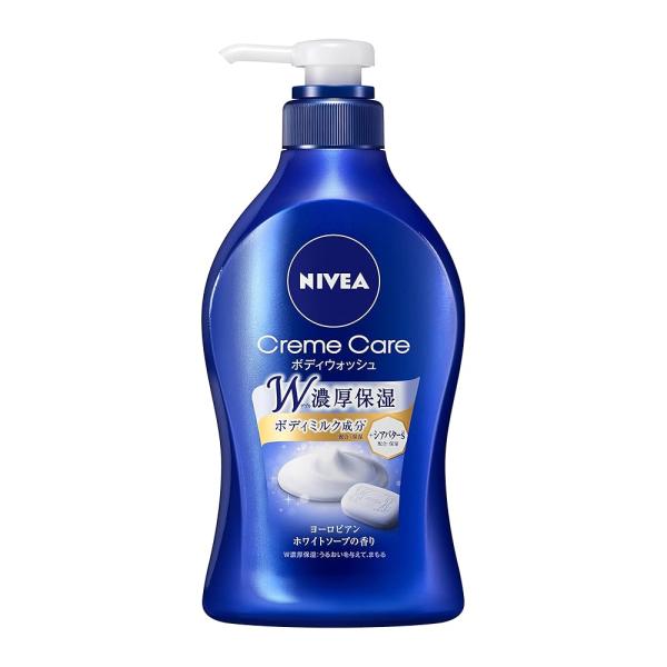 ニベア クリームケアボディーウォッシュ ヨーロピアンソープポンプ 480ml