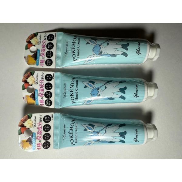 【３本セット】 ポケモンハンドクリーム グレイシア