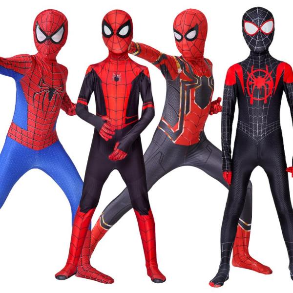 ハロウィンスパイダーマン Spider-Man 衣装 子供誕生日プレゼント 男の子 大人 プリンセスコスプレ 仮装 トイストーリー キッズ 子供服 COSPLAY