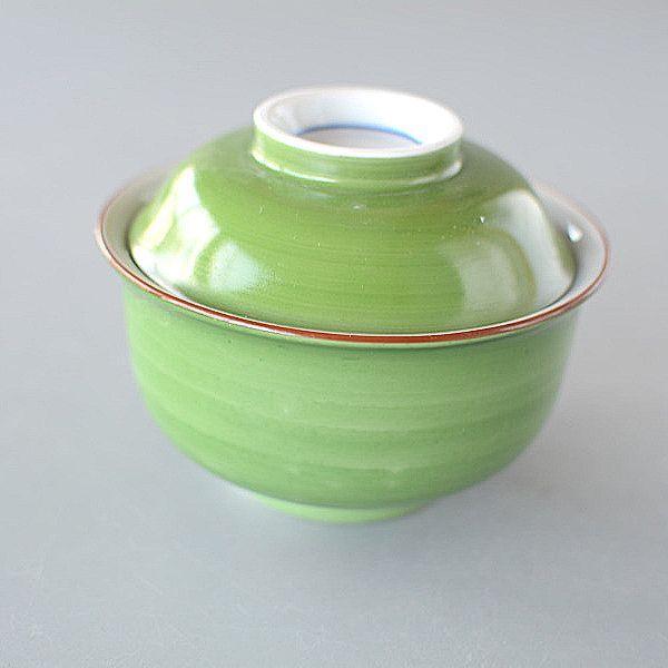 蓋つき碗 緑 汁椀 煮物碗 : 暮らしの器 - 通販 - Yahoo!ショッピング
