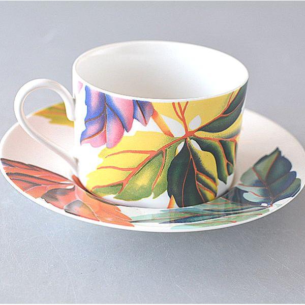 カップ＆ソーサー フォーシーズン 秋 コーヒー紅茶兼用 : 暮らし
