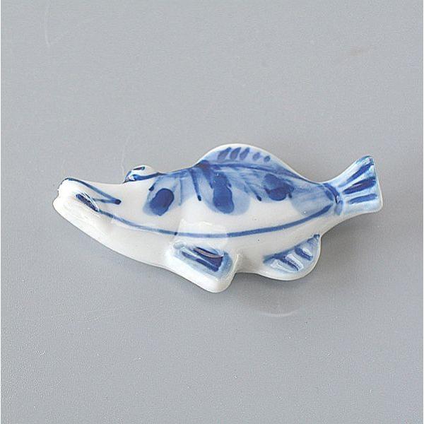 箸置き 魚 手描き 陶器製