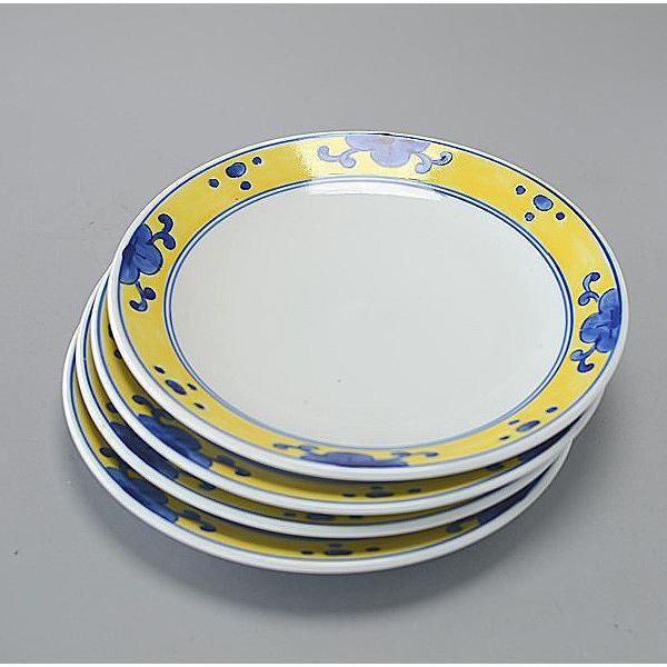 専用2枚のみ中国清時代　新渡青花中皿5枚　直径約18㎝　東Y6-1107② 専用2枚のみ中国清時代 新渡青花中皿5枚 直径約