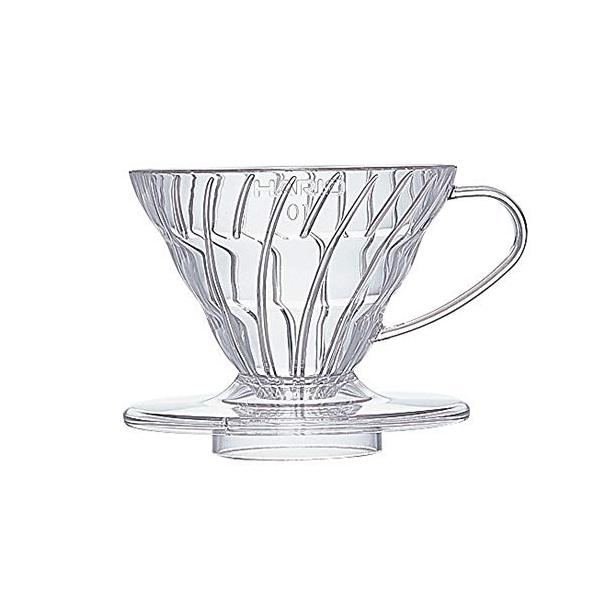 HARIO ハリオ V60 01 透過 コーヒードリッパー クリア コーヒードリップ 12杯用 VD01T