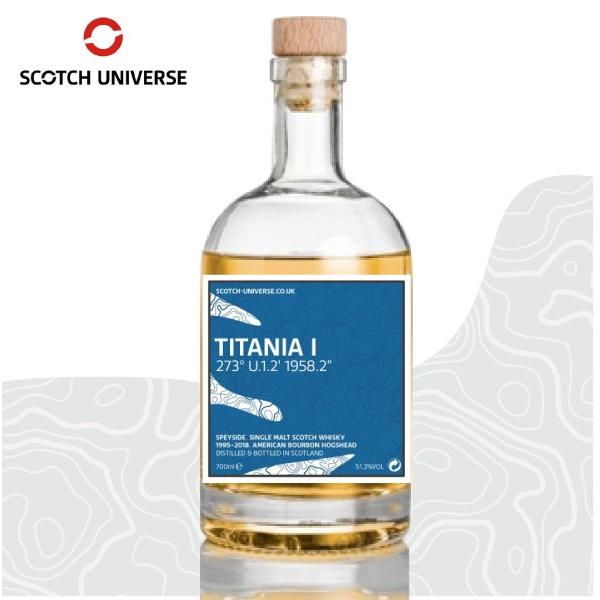 TITANIA I シングルモルトウイスキー　スコッチ　バーボン　貴重 スコッチ ユニバース チタニア 1 TITANIA I 700ml 51.3% : お酒の販売