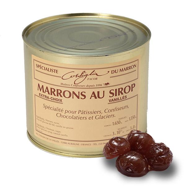 商品名：フランス産 ファコール マロンシロップ漬けナポリ3Kg