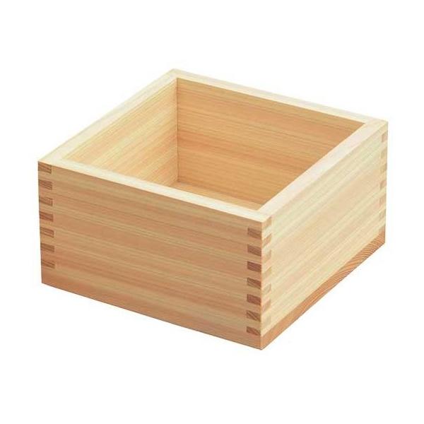 国産 東濃ひのき使用 木枡 無塗装 1升枡 12268 ヤマコー : くら助