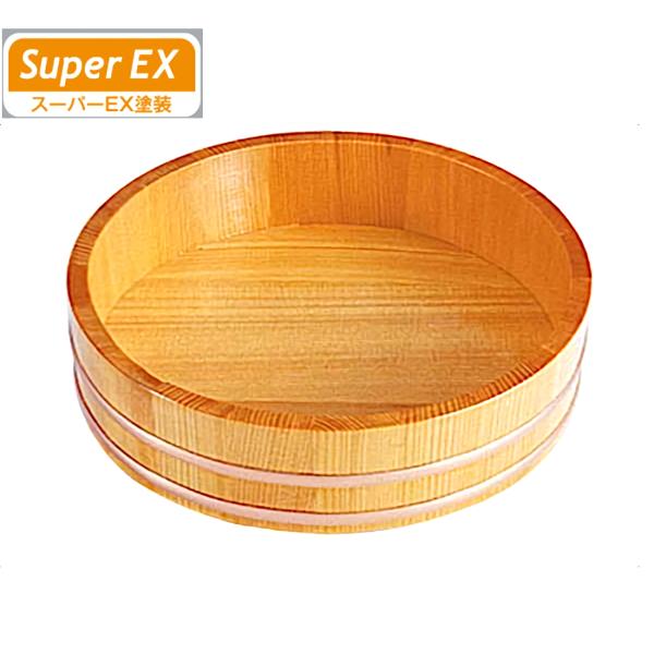 天然木 椹 スーパーEX加工 盛桶 『粋』 目皿なし 6寸 30462 ヤマコー