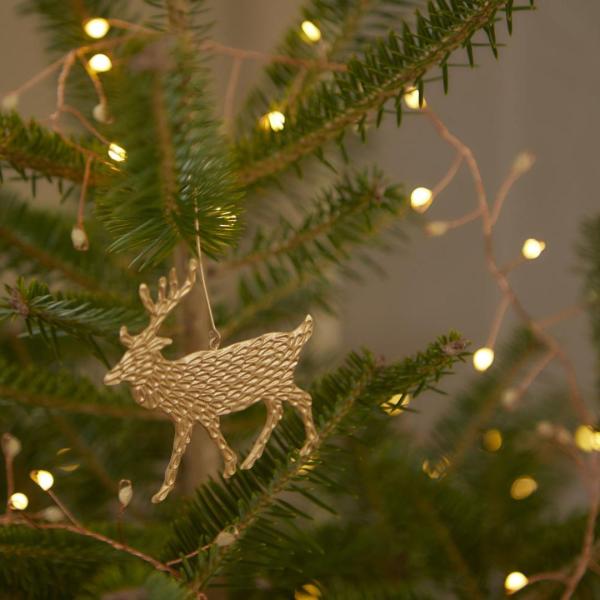 ホームプリーズメイド Horn Please MADE ブリキ オーナメント エンボス ブレス レインディア 株式会社志成販売 423647BR クリスマス インテリア おしゃれ ホリデー シーズン 飾り かざり デコレ