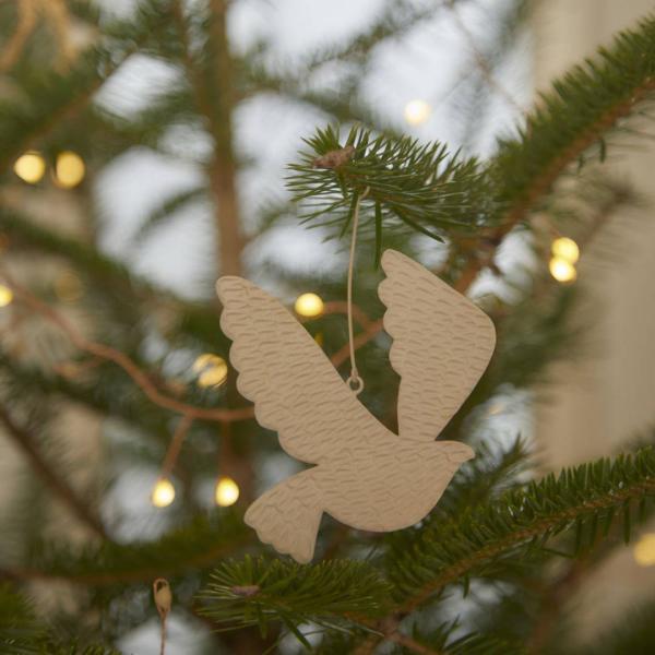 ホームプリーズメイド Horn Please MADE ブリキ オーナメント エンボス ブレス バード 株式会社志成販売 423648GL クリスマス インテリア おしゃれ ホリデー シーズン 飾り かざり デコレーショ