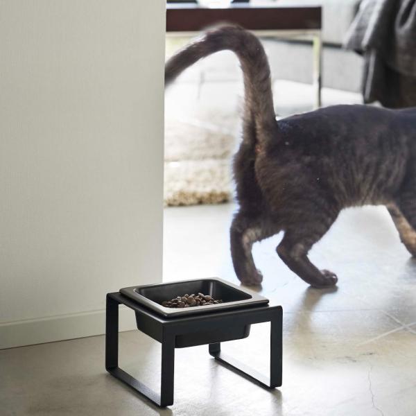 tower タワー ペットフードボウルスタンド トール 山崎実業株式会社