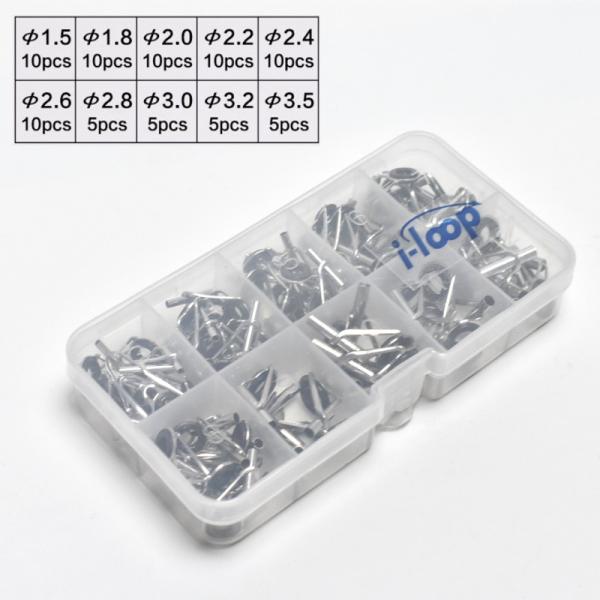 I Loop 釣り竿 竿先 穂先 ロッド ティップ 修理 交換 補修用キット トップガイド 10サイズ 80個入り 収納ケース付 フィッシングロッド用 Buyee Buyee Japanese Proxy Service Buy From Japan Bot Online