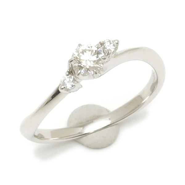 【美品】スタージュエリー　ピンクゴールド　リング　8号　ダイヤ　婚約指輪 DIAMOND CROSSING STAR PINKIE RING(2ZR1613)K18 ピンキーリング