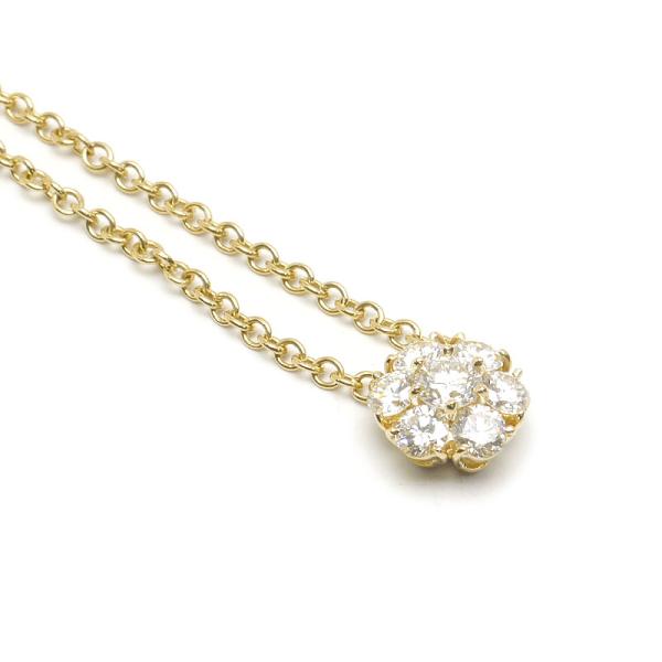 FOREVERMARKK18デビアスダイヤ2ctネックレスヴァンクリフルーレット ヴァンクリーフ＆アーペル Van Cleef & Arpels フルーレット