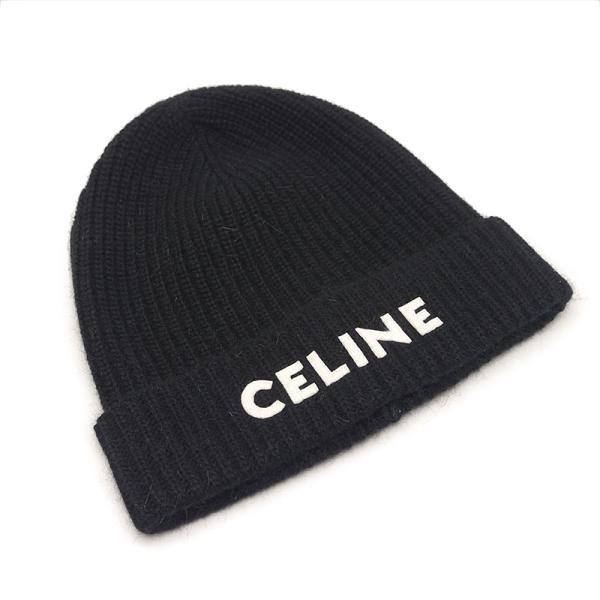 CELINE（セリーヌ） ニットキャップ ビーニー ウール アンゴラ