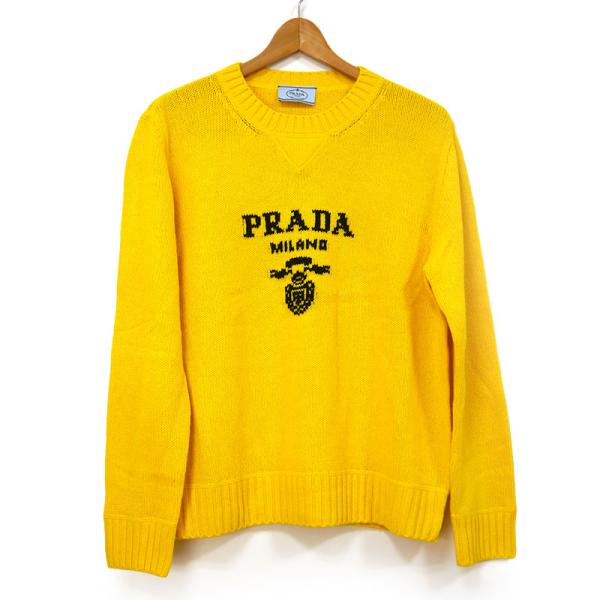 PRADA（プラダ） フロントロゴセーター ニット P24G1V サイズ42