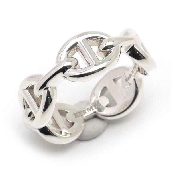 HERMES エルメス シェーヌ・ダンクル・アンシェネ リング PM #50 約10
