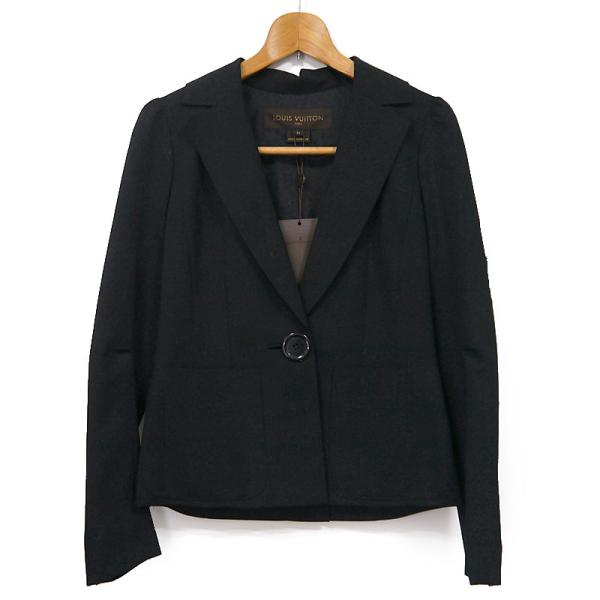 LOUIS VUITTON - ルイ・ヴィトン  テーラードジャケット WMJA26WEV レディース ブラック LOUIS VUITTON（ルイ・ヴィトン） テーラードジャケット WMJA26WEV