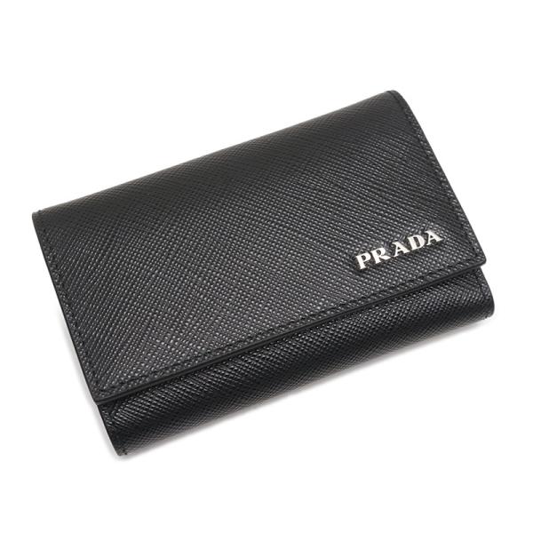 【大人気】【未使用箱付き】ＰＲＡＤＡ 6連　キーケース サフィアーノ VIP価格! PRADA ナイロン サフィアーノ 6連キーケース 1PG222