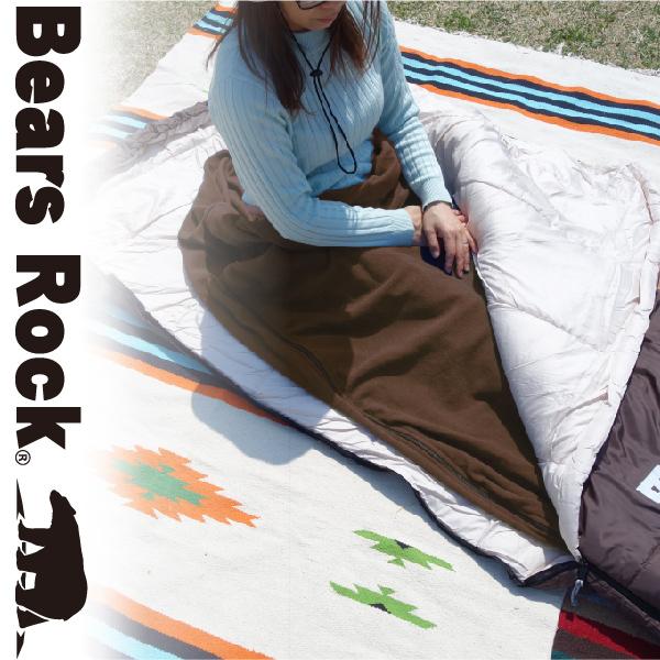 Bears Rock くるむん インナーシュラフ 寝袋 フリース インナー Bears Rock くるむん インナーシュラフ 寝袋 フリース インナー