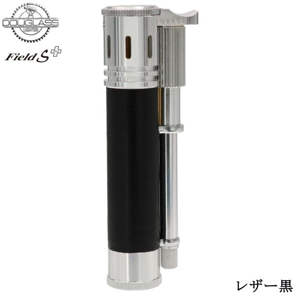 オイルライター DOUGLASS Field S Plus レザー黒‐本革 日本製