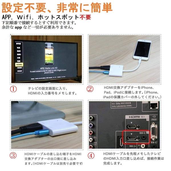 Iphone Ipad アップル Lightning Digital Avアダプタ ネコポス可 Hdmi Lightning変換アダプタ Buyee Buyee Japanese Proxy Service Buy From Japan Bot Online