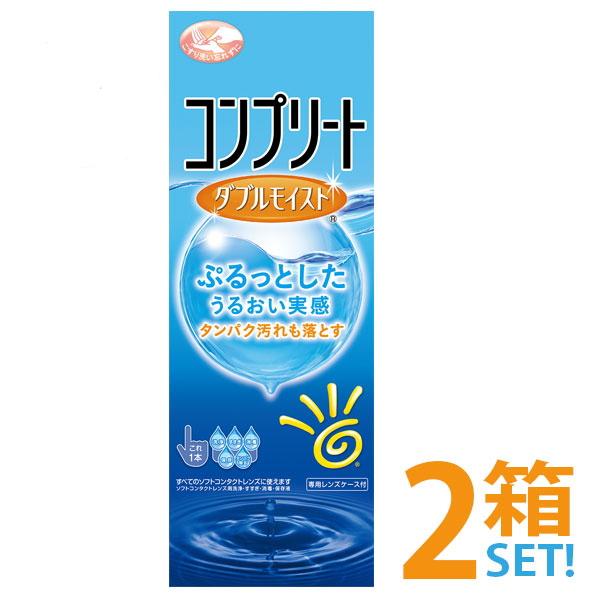 コンプリート ダブルモイスト 480ml ソフトコンタクトレンズ ケア用品 AMO・目にやさしいWのうるおい成分配合　ダブルのうるおい成分を配合し、コンタクトレンズを「うるおいコーティング」。乾きを防ぎ、快適な装用感※1を実現。自然の涙に近...