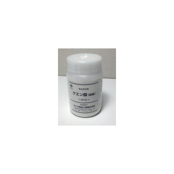 クエン酸（結晶） 80g : 栗本薬品工業株式会社 - 通販 - Yahoo
