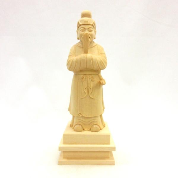 仏像 聖徳太子 摂政像 立像 6.0寸 桧木