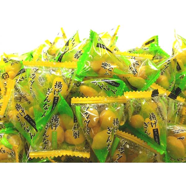 ◆全国一律送料無料◆いちょうの木に実った銀杏を、一粒一粒カラから取り出し、サッパリとした塩味に仕上げました。◆愛知工場で加工味付けしました。◆小分け個包装ピロ◆内容量：140g　◆140g×1袋◆原材料名：ぎんなん(中国)、植物油、食塩／調...