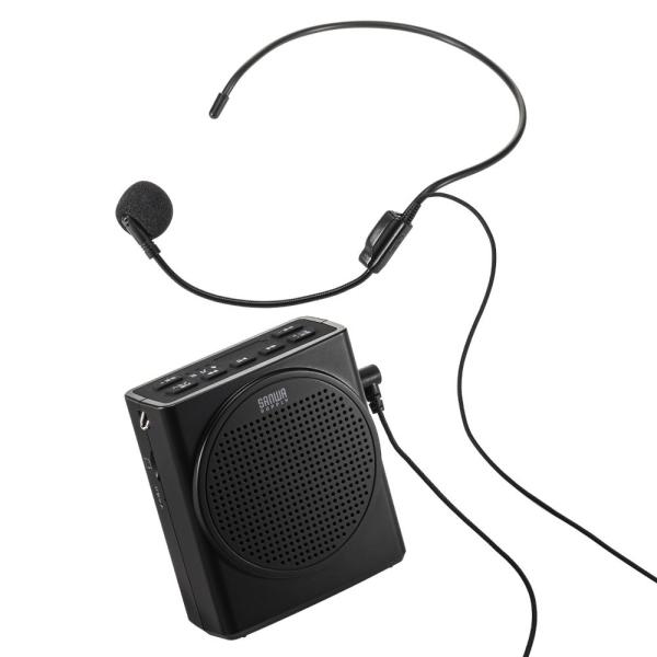 -- 特長 --●両手が自由に使える有線ヘッドマイクを使用したハンズフリー拡声器スピーカーです。●小型サイズながら最大13Wの高出力を可能とし、ツアーガイドやイベント、講義や講演など様々なシーンでアクティブに使用できます。●ヘッドマイク部は...