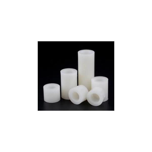 ナイロン製プラスチックワッシャー！丸穴スペーサーM6x11x25mm※高さ25ｍｍです！1個59円！