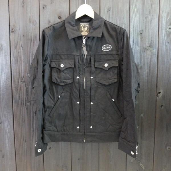 SKULL FLIGHT（スカルフライト） ライダース ストレッチ ブラック