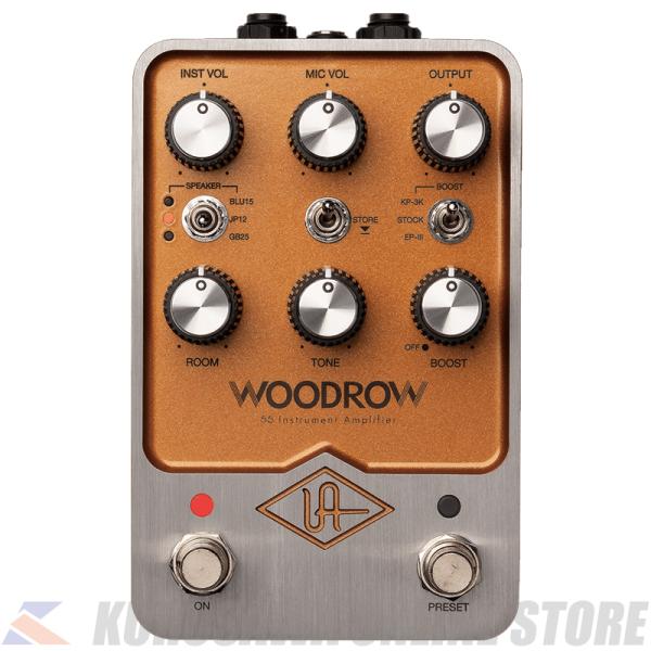 Universal Audio Woodrow '55 Instrument Amplifier オーバードライブ エフェクター ユニバーサルオーディオ