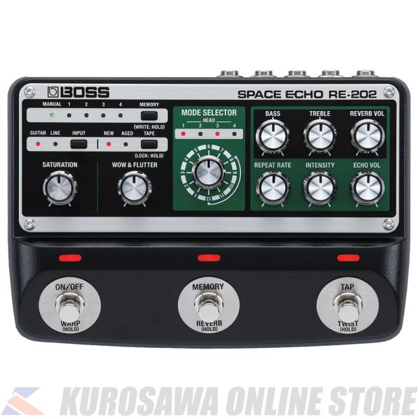 BOSS ボス RE-202 Space Echo エフェクター(ご予約受付中)