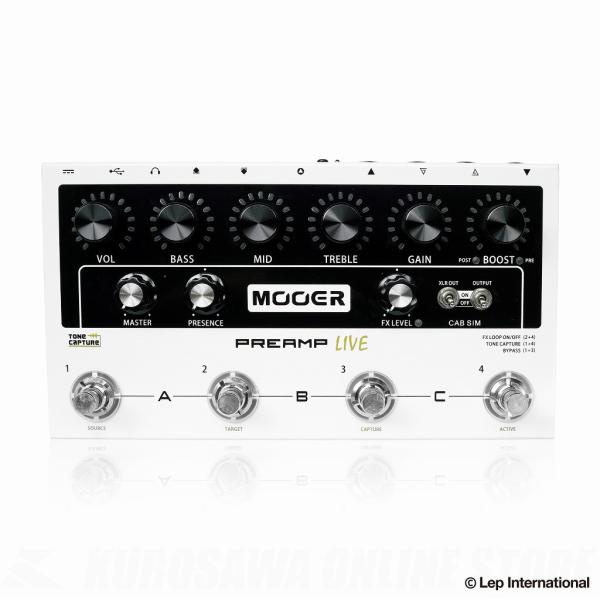 MOOER ムーアー / Preamp Live《期間限定！ポイントアップ！》(ご予約受付中)