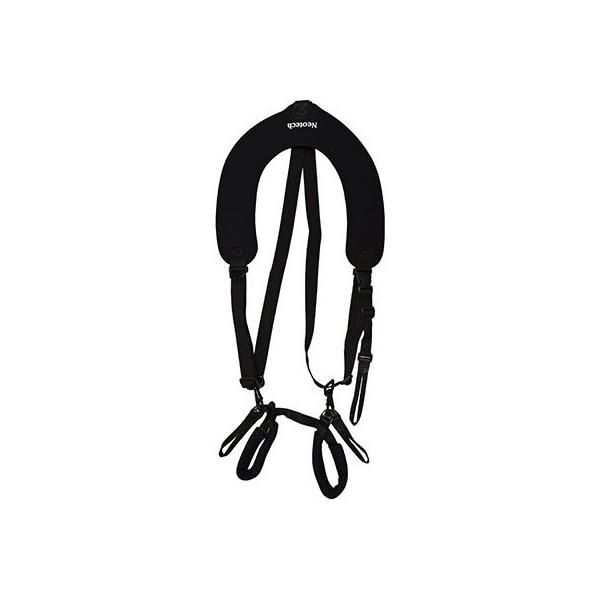 Brass/金管楽器用　TUBA HARNESSこのチューバハーネスは、奏者の体にフィットし、奏者の動きに伴う振動を吸収しながら楽器の負荷を均一に分散させます。ネオプレンパッドは、肩から背中にかけて安定した曲線をつくり、クッション材は一番必...