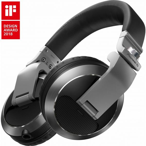 Pioneer DJ HDJ-X7 �I�[�o�[�C���[�^ �v���t�F�b�V���i�� DJ�w�b�h�z�� (silver) �yONLINE STORE�z