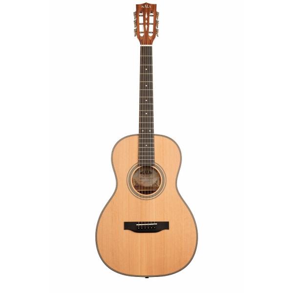 KALA KA-GTR-PLR SOLID CEDAR TOP PARLOR GUITA (アコースティック