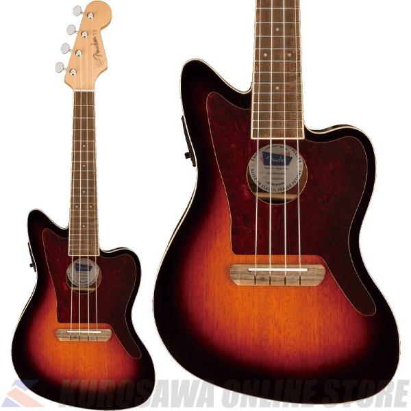 Fender Acoustics Fullerton Jazzmaster Uke 3-Color Sunburst 【送料 