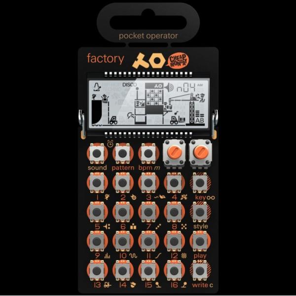 �s���Ԍ���I�|�C���g�A�b�v�I�tTeenage Engineering Pocket Operator PO-16 Factory(�}���X���[�v���[���g)