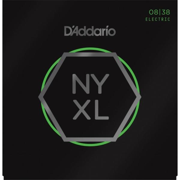 D'Addario NYXL NYXL0838 Nickel Wound, Extra Super Light __I (GLM^[) (10Zbg)