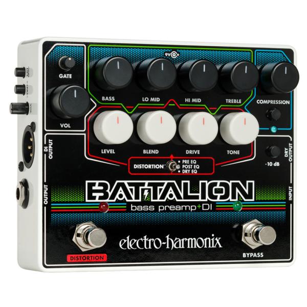 ELECTRO-HARMONIX BATTALION ベース用DI/プリアンプ electro-harmonix Battalion [Bass Preamp & DI] (ベース用プリアンプ
