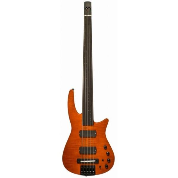 NS Design RADIUS4 Bass Fletless(Amber Satin)(tbgXx[X)(}X[v[g)(\t)